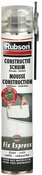 Mousse expansive "Fix express" 750 ml - Rubson - Brico Dépôt
