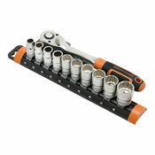 Kit de douilles + cliquet 1/2, 13 pièces - MAGNUSSON - Brico Dépôt