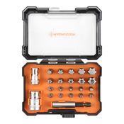 Coffret à douilles TORX, 23 pièces - MAGNUSSON - Brico Dépôt