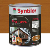 Lasure tous temps couleur chêne doré satiné - 1L - Syntilor - Brico Dépôt
