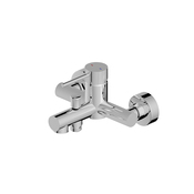 Mitigeur bain/douche mural EDELIE C acier inoxydable chromé 16,8x11x18,7 cm débit 40 L/min - Cooke and Lewis - Brico Dépôt