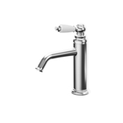 Mitigeur lavabo IZELIE chrome, monolevier, hauteur 15,1 cm, mousseur anticalcaire, bonde clic-clac - Cooke and Lewis - Brico Dépôt