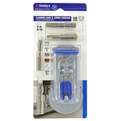 Coffret 4 forêts diamants et 1 guide de perçage - Tivoly - Brico Dépôt