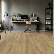 Sol stratifié à clipser "SENAF" couleur chêne blond mat 7 mm 138 cm x 19,3 cm AC4 - Cooke and Lewis - Brico Dépôt