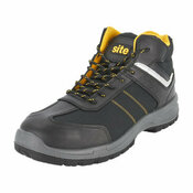 Baskets montantes de sécurité LACASSE BOOT noires, coque acier et semelle antiperforation, imperméables, T.43 - Site - Brico Dépôt