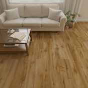 Sol PVC clipsable effet bois brut marron 4 mm 1220X305mm KINAT - Brico Dépôt