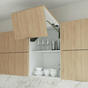 Kit de charnières pliantes A pour portes à fermeture amortie - Brico Dépôt