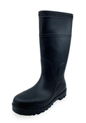 Bottes de sécurité PVC noires coque acier antidérapantes - T 44 - Brico Dépôt