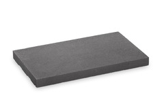 Chaperon de mur plat anthracite béton vibro-pressé 50 cm - Brico Dépôt