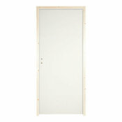 Bloc porte prépeint MDF/epicéa 83 cm poussant droit   EXMOOR - Brico Dépôt