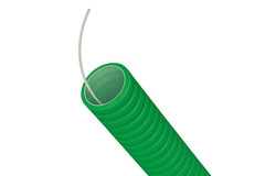 Gaine TPC annelée D. 40 - 25 ML vert protection réseaux souterrains - Brico Dépôt