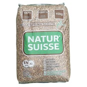 Granulés de bois DIN/EN Plus - Sac de 15 kg, taux d'humidité : ≤ 10% - Brico Dépôt
