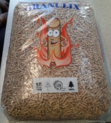 Granulés de bois DIN/EN Plus - Sac de 15 kg, taux d'humidité : ≤ 10% - Brico Dépôt