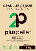 Granulés de bois Din/En plus - Sac de 15 kg, taux d'humidité : ≤ 10% - Brico Dépôt