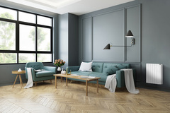 Radiateur 1000 W en aluminium, programmable ELECTRA -55x58x9 cm - DéLonghi - Brico Dépôt