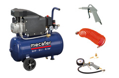 Compresseur BLUE LINE 24L avec cuve de 24L - Mecafer - Brico Dépôt