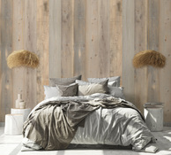 Lambris PVC NORDIC gris finition bois aspect naturel -  260 cm X 35 cm ÉP. 5 mm - Grosfillex - Brico Dépôt