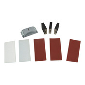 Kit de poncage 64 pcs pour bois et peinture 24,5x10,5 cm - Titan - Brico Dépôt