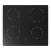 Plaque de cuisson à induction noir 6400w - 59 x 52 x 5,8 cm - Cooke and Lewis - Brico Dépôt