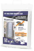 Kit d'isolation pour chauffe-eau de 100 à 300L, blanc brillant - Brico Dépôt