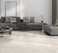 Carrelage sol intérieur grès cérale émaillé effet pierre 1,44M2 - L.60 x l.60 x Ep.0,95 cm - Brico Dépôt