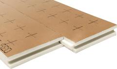 Lot de 7 (6+1 offerte ) panneau polyuréthane, mousse rigide R.2,6 m²K/W - L.120 x  l.100 x Ep.5,6 cm - Soprema - Brico Dépôt