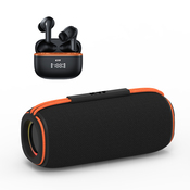 Kit enceinte RVB 60W IPX6 + écouteurs sans fil IPX4 - Brico Dépôt