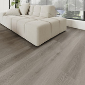 Sol PVC clipsable effet bois brut gris - L.1220 x l.181 x Ep.4,2 mm +1 - Brico Dépôt