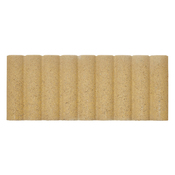 Bordure en béton couleur sable - 20 x50 cm, Ép. 6,5 cm - Brico Dépôt