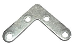 Équerre de châssis en acier zingué 40 mm - Brico Dépôt