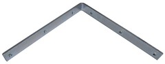 Équerre de renfort en acier zingué 190 mm - Brico Dépôt