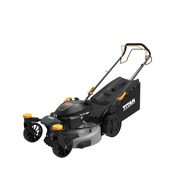 Tondeuse thermique autotractée 201 cm³ - 53 cm - 2 roues pivotantes - Titan - Brico Dépôt