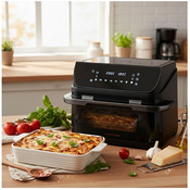 Airfryer 10L LIVOO avec cuve ajustable et écran tactile digital 2400 W - Brico Dépôt