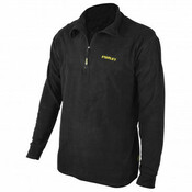 Polaire de travail noir demi-fermeture à glissière micropolaire MEMPHIS taille M - Stanley - Brico Dépôt