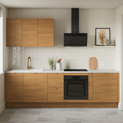 Cuisine "Basilie" chêne fumé - Brico Dépôt