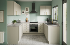 Cuisine "Dorice" beige mat - Brico Dépôt