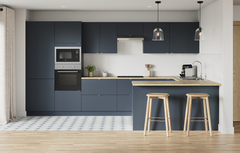 Cuisine "Dorice" bleu nuit mat - Brico Dépôt