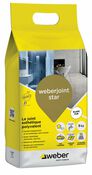 Produit de jointoiement blanc 5 kg séchage rapide pour carrelage - Weber - Brico Dépôt