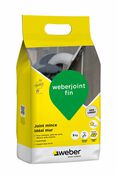 Joint fin pour carrelage gris ciment E00 sac 5 kg intérieur - Weber - Brico Dépôt
