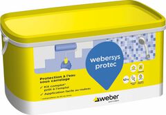 Produit prêt à l’emploi pâte bleue 7 kg protection à l’eau sous carrelage intérieur - Weber - Brico Dépôt