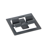 Kit fixation acier inoxydable noir pour lames de terrasse composite NEVA 6,6 m² - Marque BLOOMA - Brico Dépôt