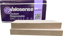 Lot de 6 panneaux fibres de carton lambda 37 Ép. 100 mm - 1,2 x 0,6 m - Brico Dépôt