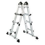 Échelle articulée télescopique multifonction 2,4 m 12 échelons - Brico Dépôt