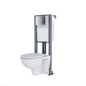 Pack cuvette et bati WC suspendu NF VIONA et ZAGAR - Brico Dépôt