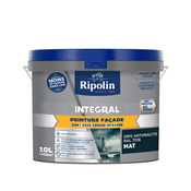 Peinture façade siloxane gris anthracite mat 10 L - Ripolin - Brico Dépôt