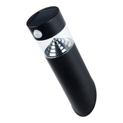 Applique murale solaire noire à détecteur de mouvement 5000 K IP44 - Brico Dépôt