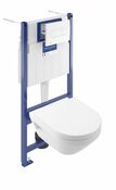 Cuvette WC suspendue sans rebord vortex Targa Twist - VILLEROY ET BOCH  - Brico Dépôt