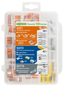 Valisette 100 bornes de connexion rapide mixte S221 S2273 - WAGO - Brico Dépôt