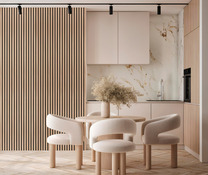 Lot de 4 Panneaux tasseaux chêne clair L. 2500 x l. 300 mm - Brico Dépôt