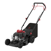 Tondeuse thermique poussée 41 cm moteur 132 cm³ bac 45 L avec mulching - Brico Dépôt